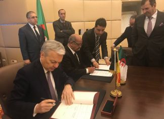 وزيرا خارجية بلجيكا والجزائر يبحثان الأزمة الليبية