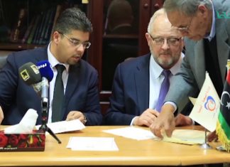 بالفيديو: المركز الوطني للقلب بتاجوراء يوقع اتفاقية طبية مع فريق طبي أمريكي