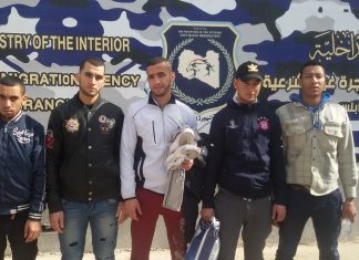 خفر السواحل ينقذ 28 مهاجرا غير شرعي قبالة سواحل مدينة الزاوية