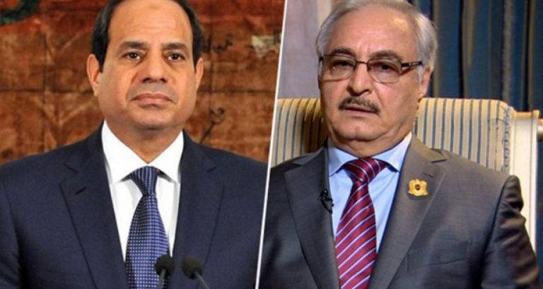 العربي الجديد: حفتر يبحث عن دعم مصري لاقتحام درنة