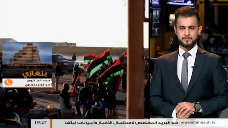 مداخلة أحمد الجازوي – أحد ثوار بنغازي – سبب احتفالات بنغازي بثورة فبراير خجولة ولاتكاد تذكر
