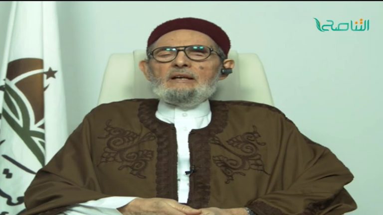 الشيخ د.الصادق الغرياني – لا نستطيع أن نبني دولة أو ننشئ أمة ونحن نضع القوانين تحت قدمنا