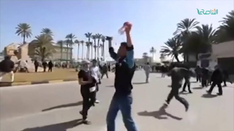 ذكرى مظاهرة 25 فبراير التي انطلقت من تاجوراء تجاه العاصمة طرابلس