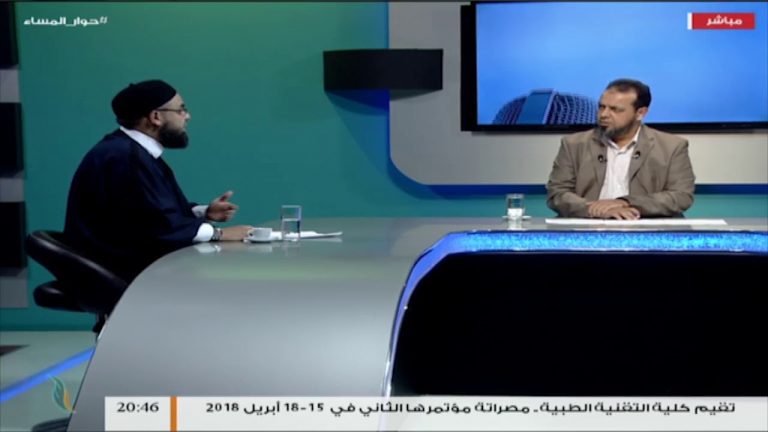 الشيخ طلال الدريبي – جهود دار الإفتاء فى المصالحة