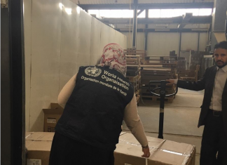 الجفرة: مشفى العافية يتسلم أجهزة تنفيس اصطناعي من منظمة الصحة العالمية