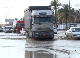 مياه الأمطار تزيد من معاناة المواطن في ليبيا