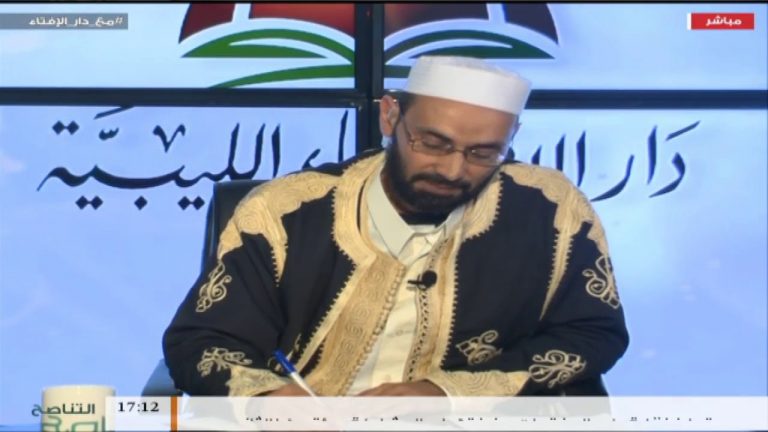 برنامج مع دار الإفتاء – الشيخ علي الجمل / عضو لجنة الفتوى بدار الإفتاء الليبية