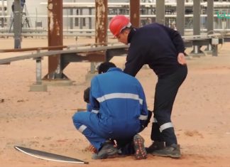 تقرير الأخبار عن حقل الشرارة