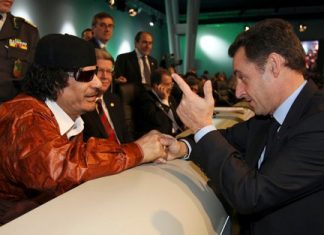 الشرطة الفرنسية توقف ساركوزي على خلفية ادعاءات تلقيه أموالا من القذافي