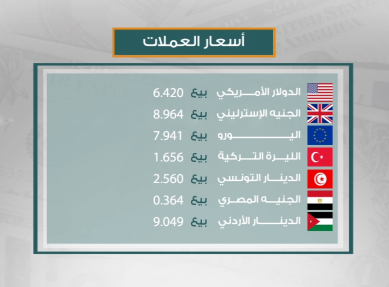 أسعار العملات