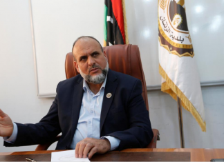 مصراتة والزنتان … استمرار الحوار لأجل الوصول إلى المصالحة مصطفى الباروني عميد بلدية الزنتان - رويترز - إنترنت