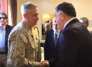 أفريكوم: لايزال التعاون مستمر مع الحكومة الليبية