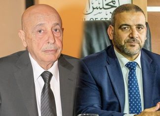 قبيلة العبيدات ترحب بلقاء صالح والمشري