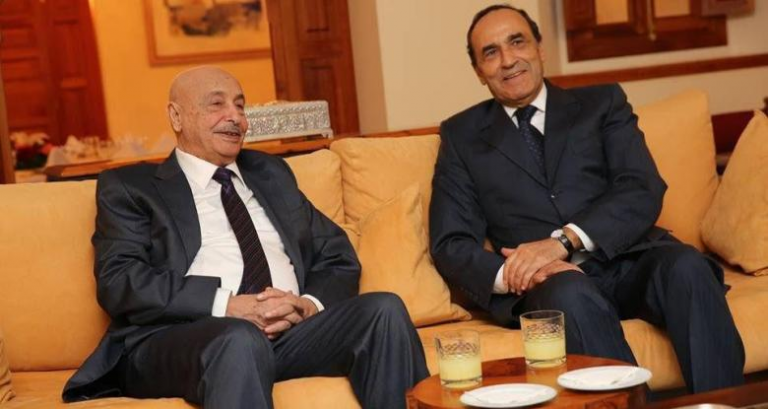 “عبد الله بليحق: عقيلة صالح يلتقي نضيره المغربي “الحبيب المالكي