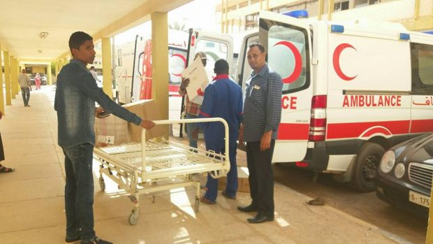 مركز سبها الطبي: وصول 9 جرحى جراء الاشتباكات بالمدينة