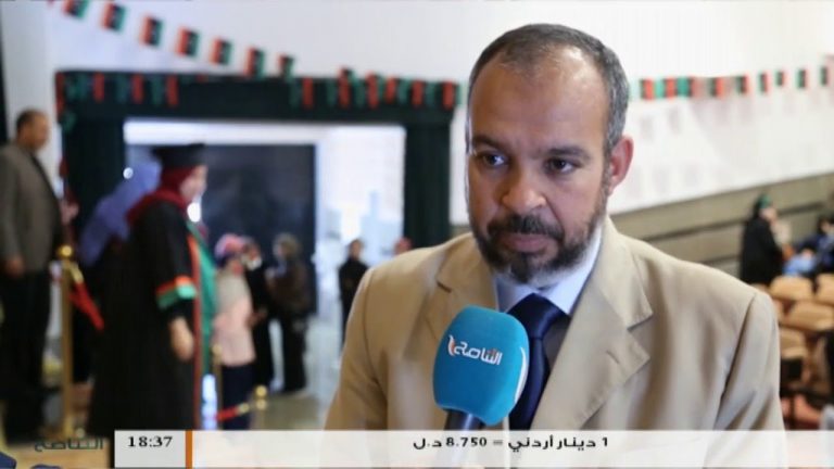 عدسة التناصح – الإحتفال بالذكرى الستين لتأسيس جامعة طرابلس حفل تخرج لطلاب كلية التربية – جنزور