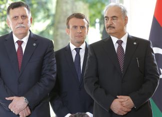 الرئيس الفرنسي يرأس الثلاثاء مؤتمرا لدعم الانتخابات بحضور السراج وحفتر