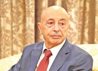 عقيلة يرحب بنقل مقر النواب المنحل من طبرق إلى بنغازي