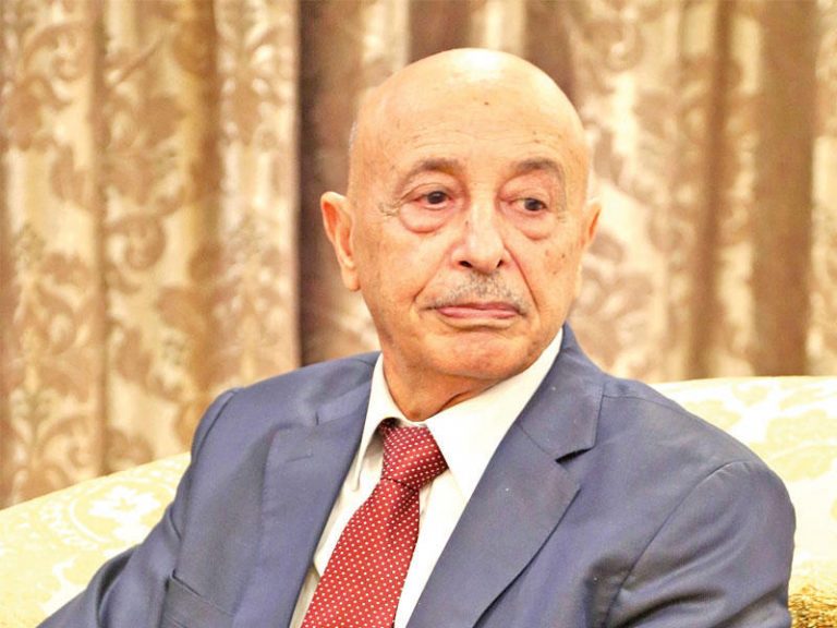 عقيلة يرحب بنقل مقر النواب المنحل من طبرق إلى بنغازي