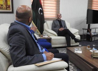 كاجمان يبحث مع سفيرة الاتحاد الأوروبي ملف الهجرة غير الشرعية