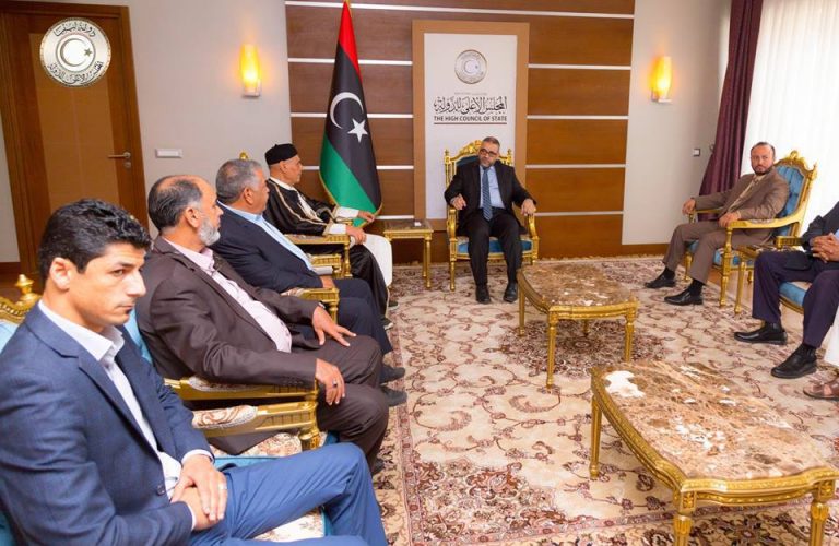 المشري : الأعلى للدولة يعمل على حل الازمة في درنة