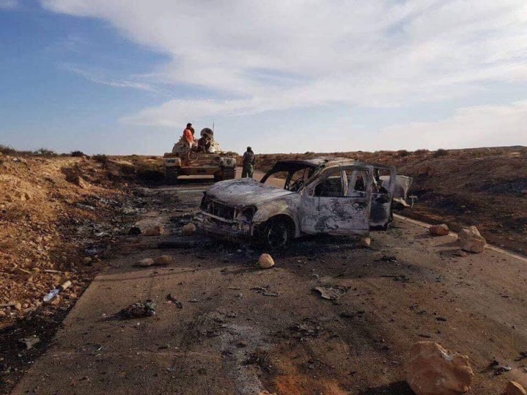 قوة حماية درنة تسترد مواقع انسحبت منها بمنطقتي الفتائح والظّهر الحمرّ