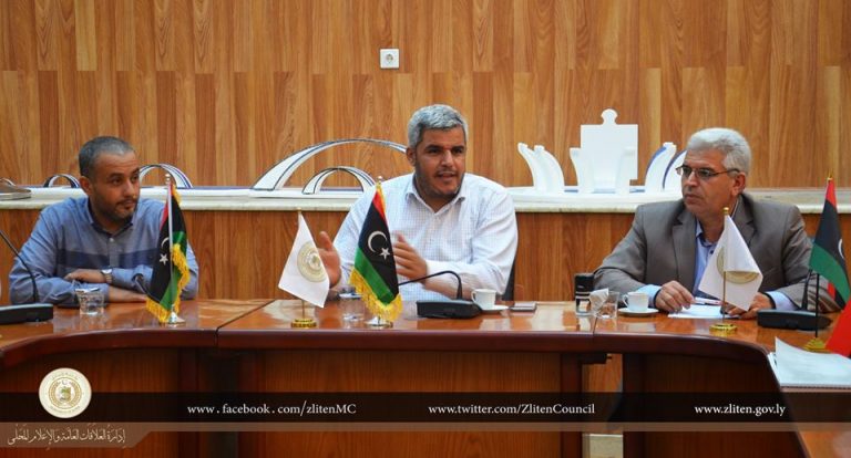 بلدي زليتن يسلم مشروع المستشفى التعليمي للشركات المنفذة