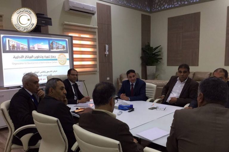 الأعلى للدولة يبحث مع وفد وزارة التعليم سير عملية الصيانة بالمدارس