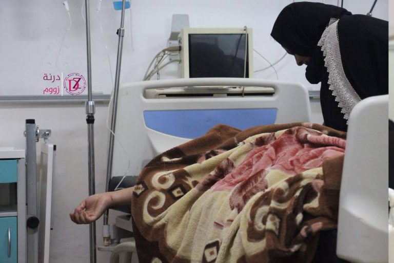 صور من داخل مستشفى الهريش تظهر جرحى القصف العشوائي على عدة أحياء بمدينة درنة