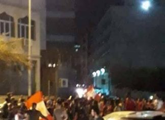 خروج مسيرة احتجاجية حاشدة لجماهير نادي الاتحاد تنديدا باعتداء الأهلي ب