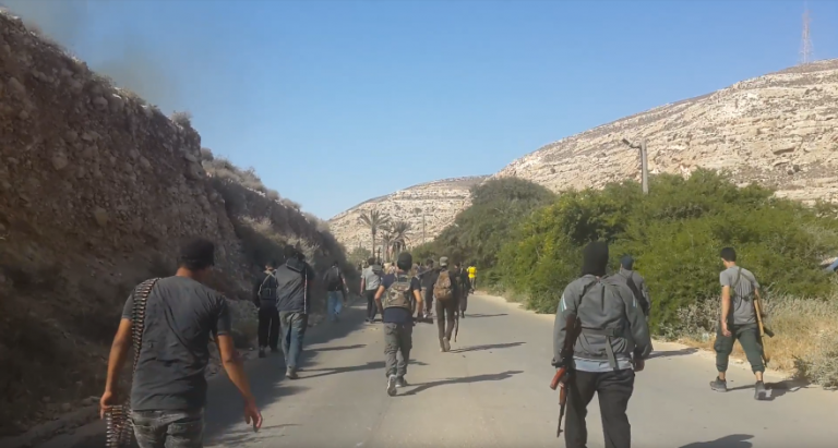 قوة حماية تأمين درنة تصد هجوما عسكريا في محور الظهر الحمر