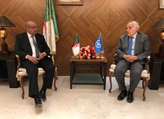 سلامة ومساهل يناقشان الأوضاع السياسية والميدانية في ليبيا