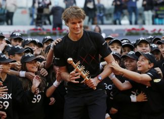 الألماني ألكسندر زفيريف يتوج ببطولة مدريد لأساتذة التنس