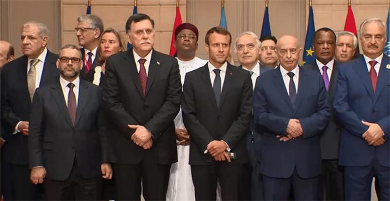 مسودة اتفاق مشترك بين الأطراف الليبية في باريس 