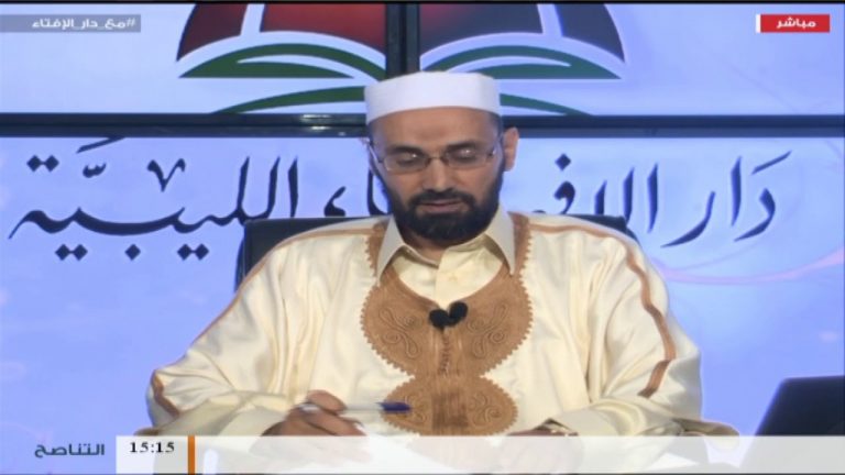 مع دار الإفتاء – الشيخ علي الجمل – عضو لجنة الفتوى بدار الإفتاء الليبية