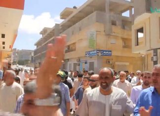 بالفيديو .. أهالي درنة ينددون بالعمليات العسكرية على المدينة