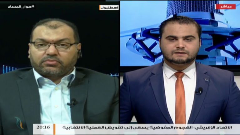 حوار المساء – تقديم محمد الخلاب –  تصريحات حفتر …وتفجير المفوضية