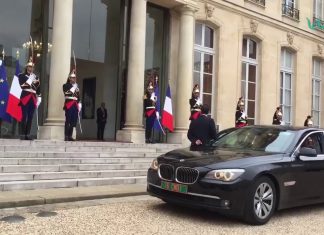 المؤتمر الدولي بشأن ليبيا: وصول الوفد المغربي إلى قصر الإليزيه