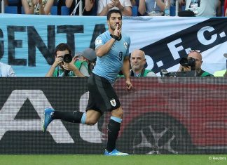 رسميا خروج المنتخبين المصري والسعودي من نهائيات كأس العالم 2018 بعد خسارة الأخير أمام منتخب الأوروغواي بهدف مقابل لا شئ