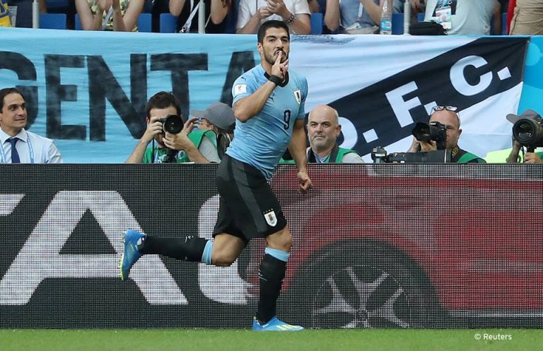 رسميا خروج المنتخبين المصري والسعودي من نهائيات كأس العالم 2018 بعد خسارة الأخير أمام منتخب الأوروغواي بهدف مقابل لا شئ