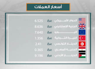 أسعار العملات