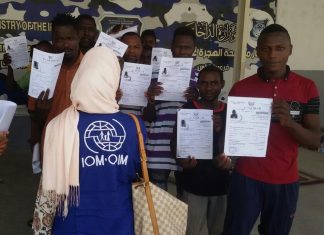 طرابلس: استكمال إجراءات العودة الطوعية للمهاجرين إلى بلدانهم