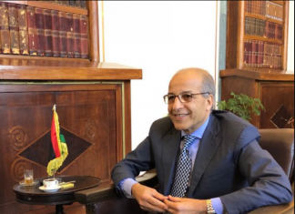 نائبة المبعوث الأممي لدى ليبيا تلتقي مع محافظ ليبيا المركزي