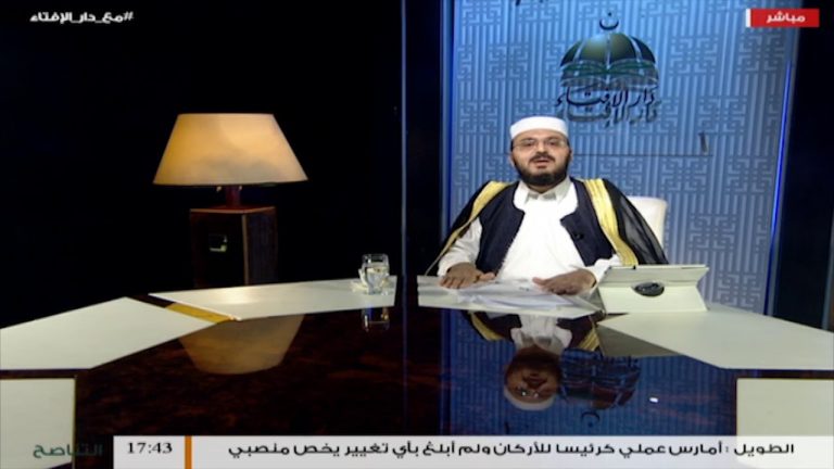 من مع دار الإفتاء – الشيخ عبدالفتاح الكاسح – كلمة لله في حق الشيخ الصادق الغرياني