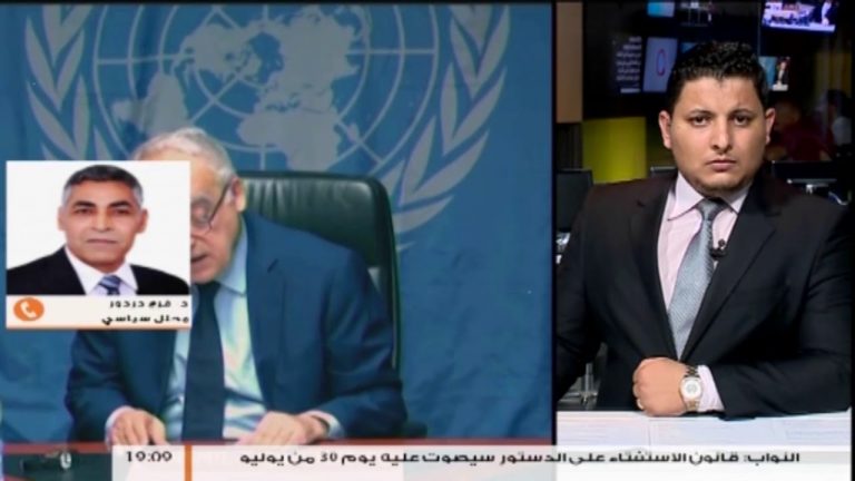 مداخلة د. فرج دردور – حول تصريحات غسان سلامة بخصوص الانتخابات في ليبيا بالظروف الراهنة