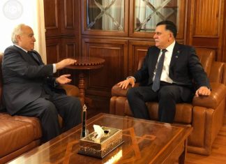 السراج وسلامة يتفقان على ضرورة توفر قاعدة دستورية لإجراء الانتخابات