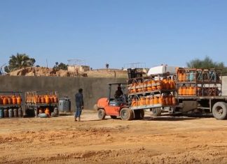 البريقة للنفط: مسلحون يستولون على 840 أسطوانة غاز بمستودع الهاني