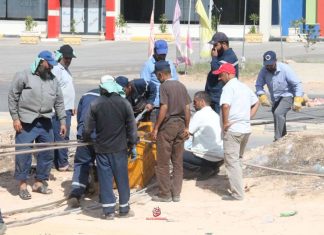 العامة للكهرباء: الانتهاء من صيانة الدائرة الكهربائية الهضبة عين زارة بعد توقف الاشتباكات