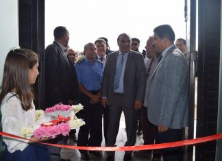 إعادة افتتاح مقر مصرف الوحدة في سرت