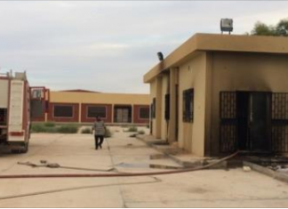 بني وليد: إضرام النار بمكتب اللجنة الفرعية للانتخابات بالبلدية بعد إعلان نتائج انتخاب المجلس البلدي